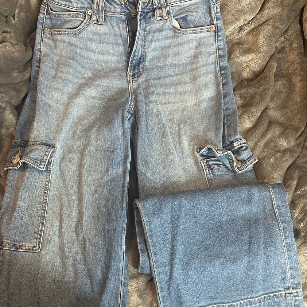 American Eagle Light Blue Women’s Cargo